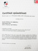 Certifikát stavební firmy