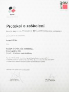 Certifikát stavební firmy
